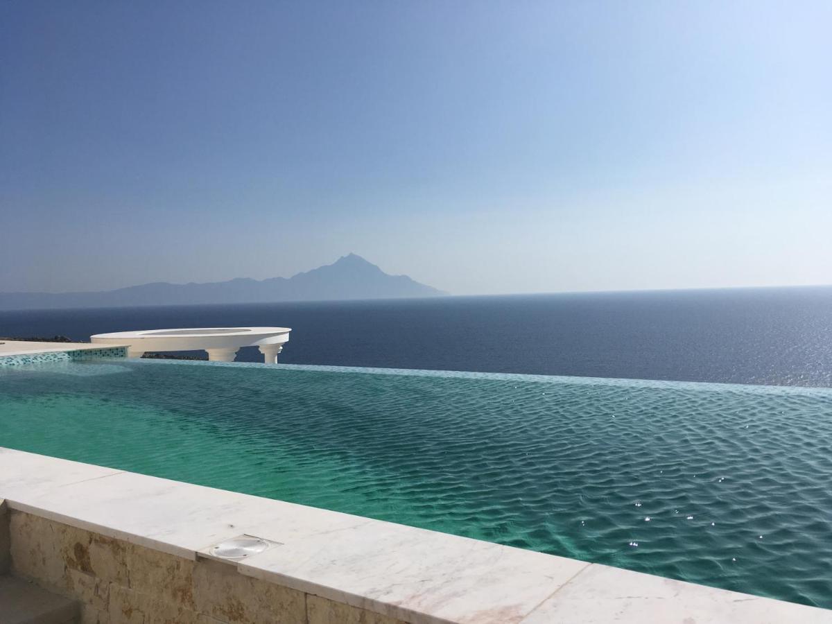 Villa Ulyana Kriaritsi - Athos Sea View & Spa 外观 照片