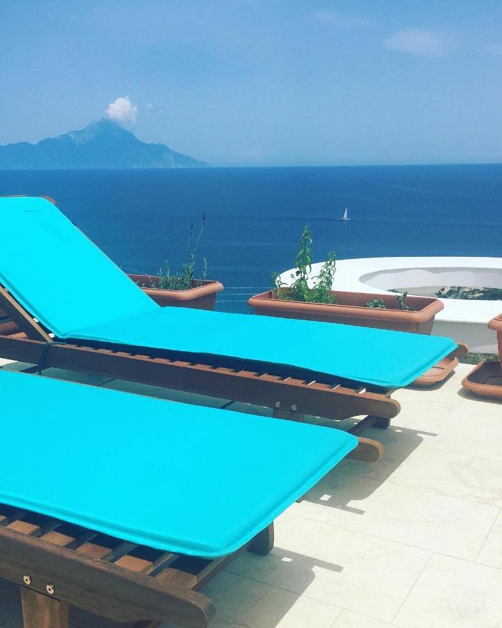 Villa Ulyana Kriaritsi - Athos Sea View & Spa 外观 照片