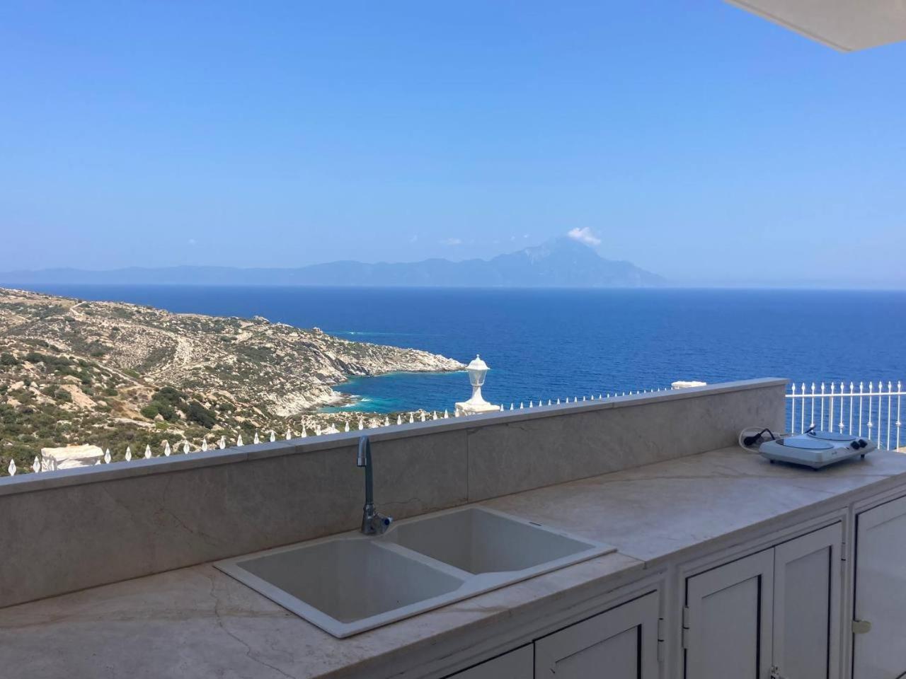 Villa Ulyana Kriaritsi - Athos Sea View & Spa 外观 照片